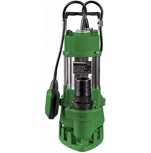 PROTECO 10.86-CK-0750 čerpadlo kalové 750 W, 116 l/min, max. hĺbka 5 m